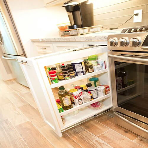 photo of custom kitchen cabinets